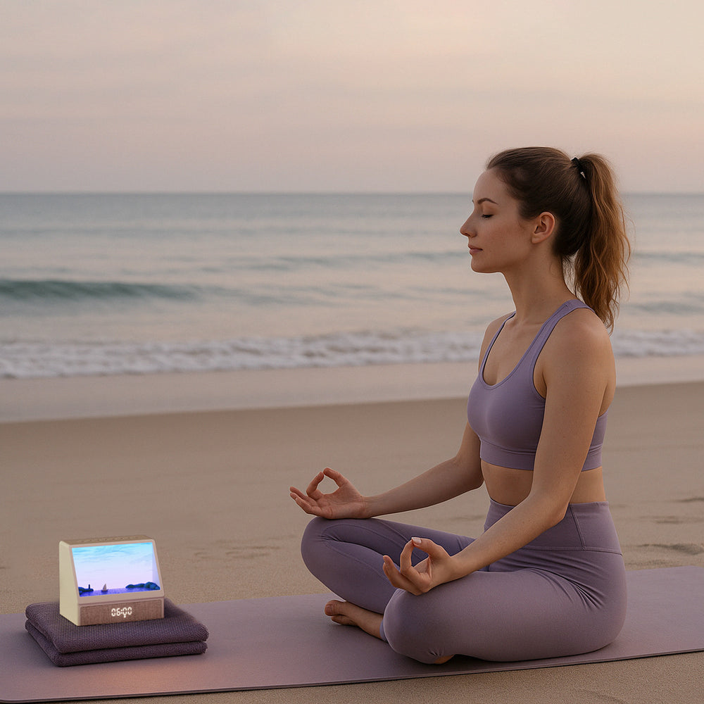 New 10-Light-Mode Sunrise Wake-Up Ambient Light - Sunrise Wake up Light - None