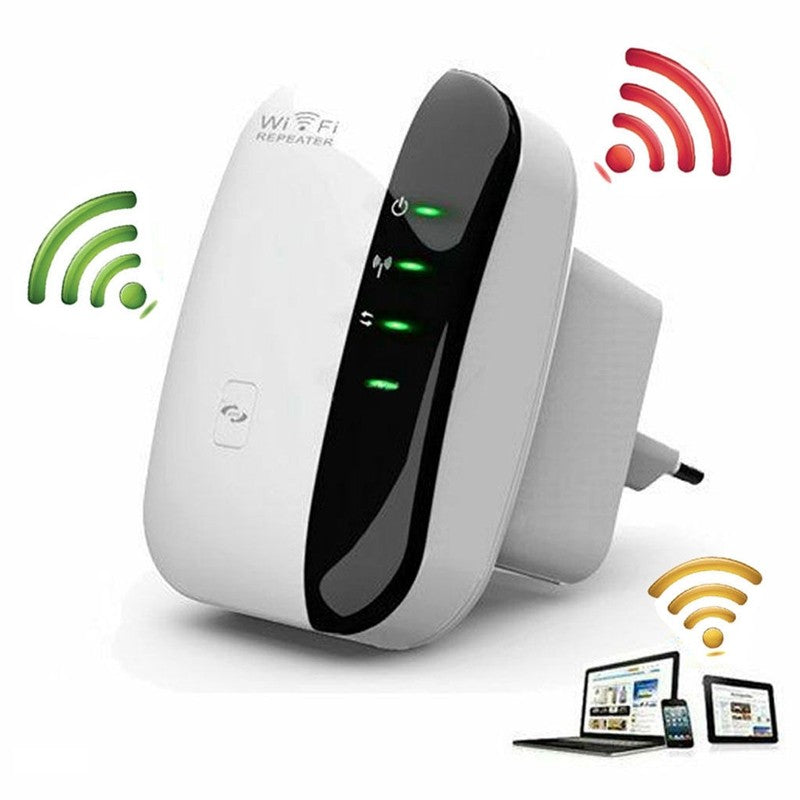 Wireless WiFi Repeater Signal Booster and Range Extender