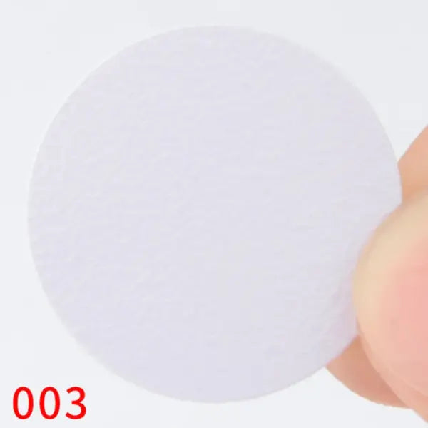 54pcs/Sheet Self-Adhesive Furniture Screw Cap Covers Round Wood Texture Stickers for Cabinets - 003