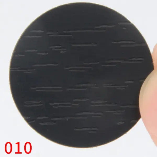 54pcs/Sheet Self-Adhesive Furniture Screw Cap Covers Round Wood Texture Stickers for Cabinets - 010