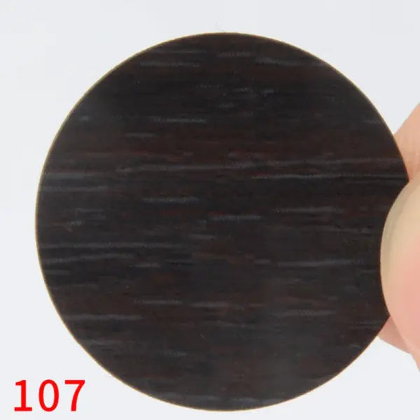 54pcs/Sheet Self-Adhesive Furniture Screw Cap Covers Round Wood Texture Stickers for Cabinets - 107