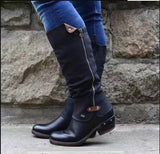 Women’s Round Toe Comfort Ankle Booties with Low Heel