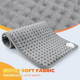 Electric Heating Blanket 58×29cm – Winter Warm Heated Pad for Bed & Sofa Thermal Home Warmer Mat