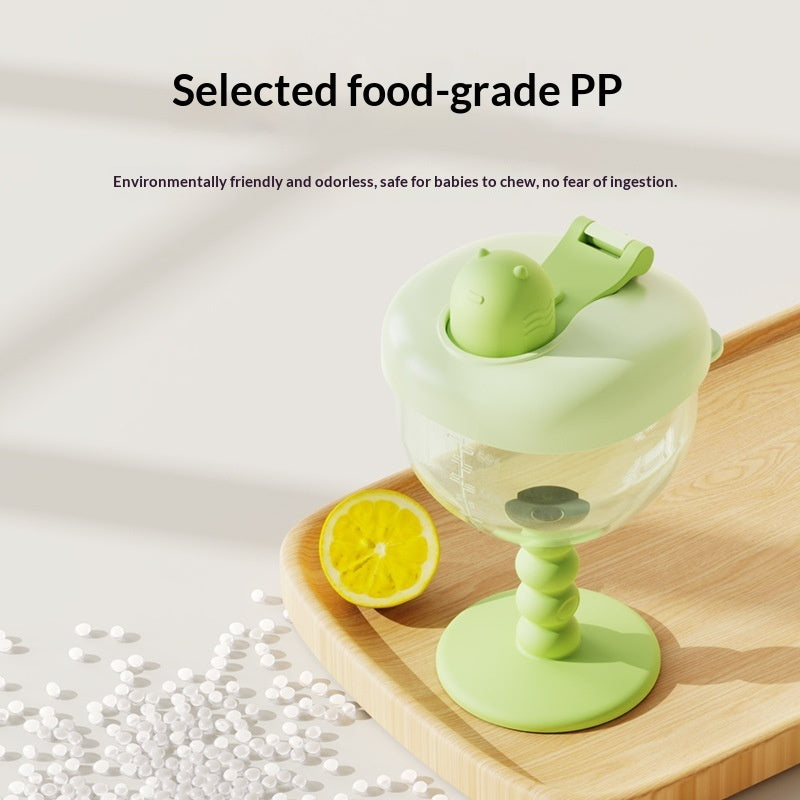 Household Children’s Straw Water Bottle - None