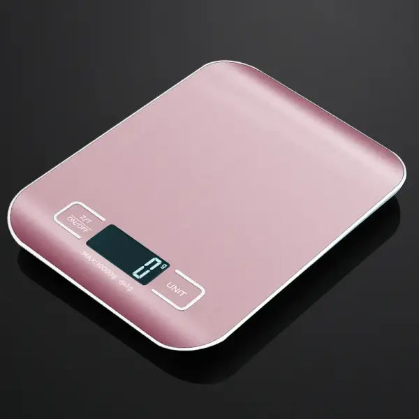 5kg/10kg Digital Kitchen Scale LCD Display Stainless Steel Electronic Scales Home Jewelry Food Snacks Weighing Baking