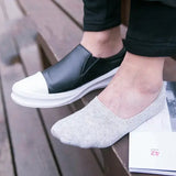 5Pairs Men Boat Cotton Socks Summer Bamboo Fiber Low Cut Socks
