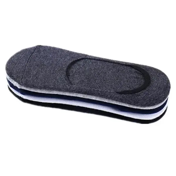 5Pairs Men Boat Cotton Socks Summer Bamboo Fiber Low Cut Socks