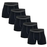 Cotton Elastane Boxer Shorts Luxury Set for Gym Wear