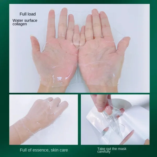 5pcs Seaweed Collagen Crystal Mask – Replenishing Fruit Jelly Skin Care - Himpall