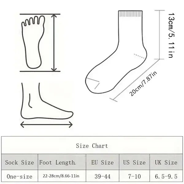 6/10/30Pairs of High-Quality Soft and Comfortable Men’s Running Socks Summer Sweat Wicking and Breathable Basketball