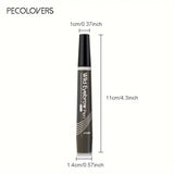Waterproof 4-Tip Eyebrow Pen – Long-Lasting Microblading Tattoo Brow Pencil (6 Colors)