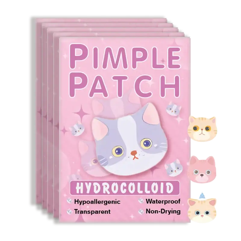 600pieces of cartoon cat acne patches facial acne patches concealer acne patches and pimples patches. Ultra-thin