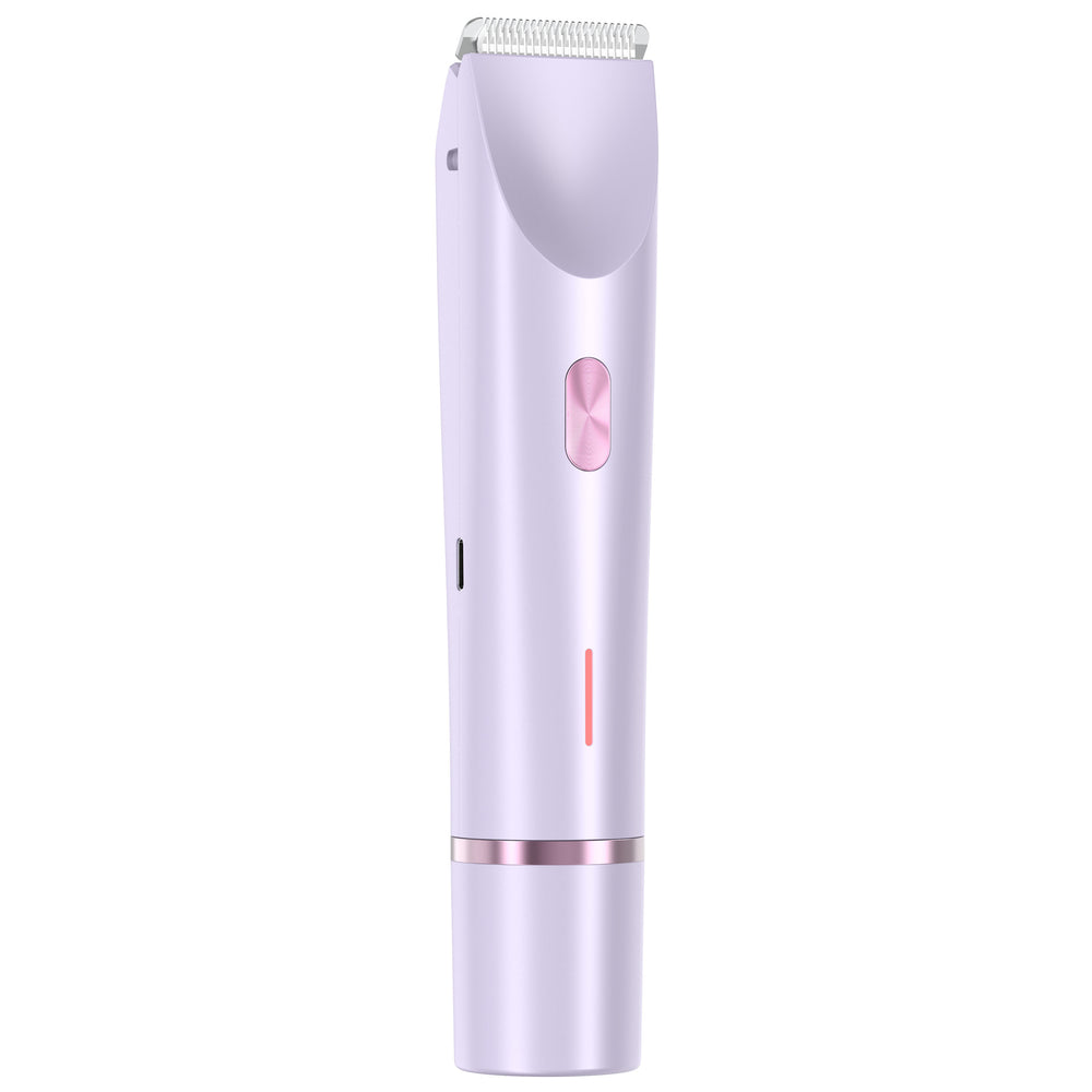 Versatile Body Hair Removal Device and Bikini Trimmer - Purple / USB - Hair Remover