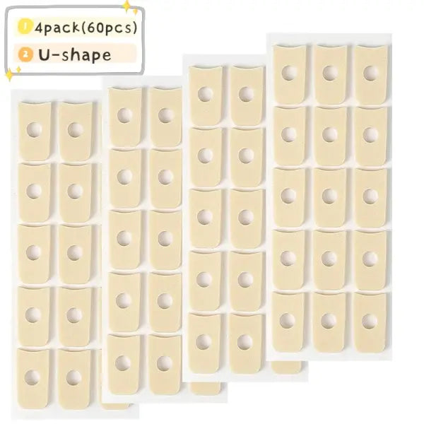 Callus Cushions Cotton Corn Pads – Pain Relief - U-shape 4pack / China Mainland