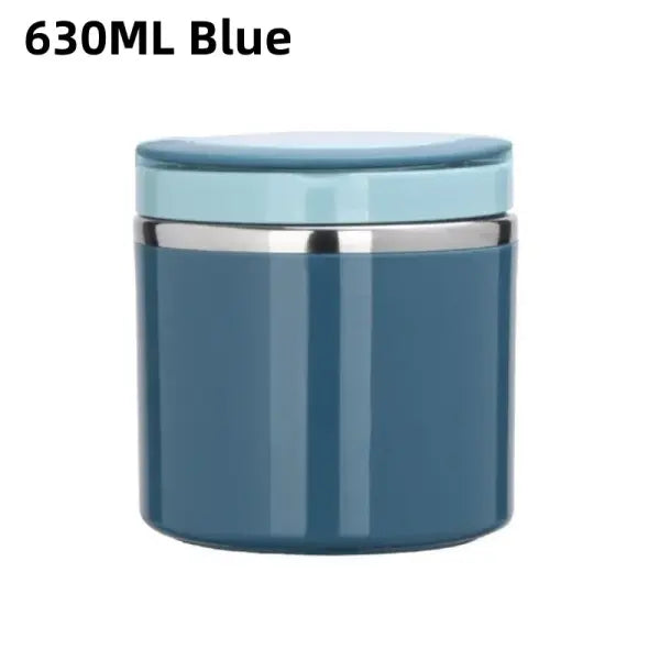 630/1000ml Food Thermal Jar Insulated Soup Cup Thermos Containers Stainless Steel Lunch Box Thermo Keep Hot for School