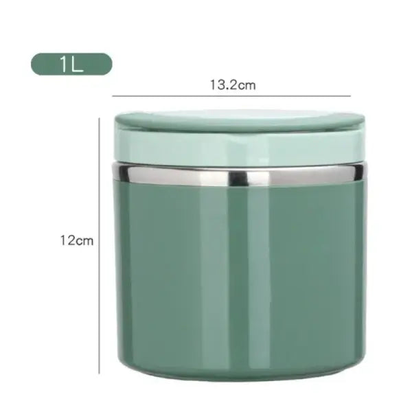630/1000ml Food Thermal Jar Insulated Soup Cup Thermos Containers Stainless Steel Lunch Box Thermo Keep Hot for School