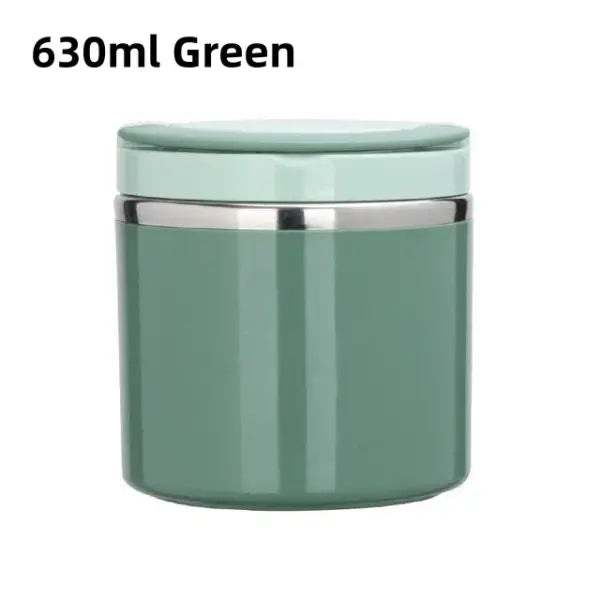 630/1000ml Food Thermal Jar Insulated Soup Cup Thermos Containers Stainless Steel Lunch Box Thermo Keep Hot for School