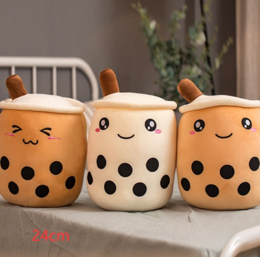 Cute Fruit Drink Plush Doll and Stuffed Animal Hugging Pillow - Family / 24CM