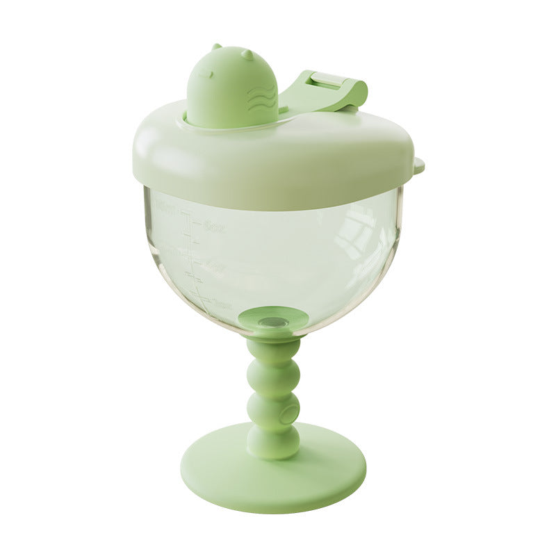 Household Children’s Straw Water Bottle - None