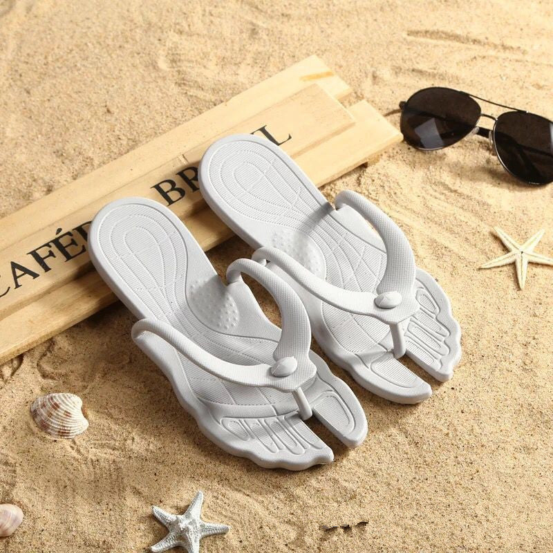 Portable Folding EVA Flip Flops for Travel and Beach