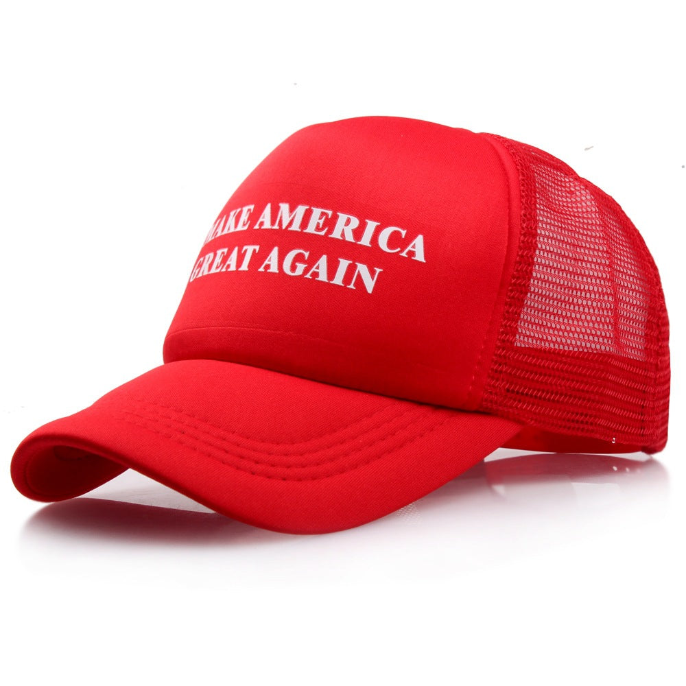 Men’s Fashion And Comfort Hot Hats Baseball Caps - Red Net