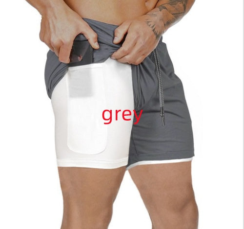 Pocket Compression Shorts for Active Moisture Wicking Comfort