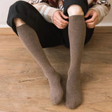 Men’s Winter Compression Socks 6PCS (3 Pairs) – Thick Warm Knee-High Terry Leg Socks Size 38–44