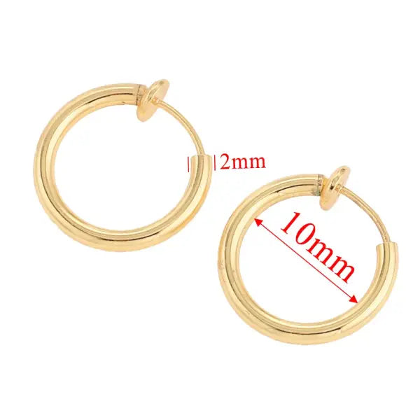 6pcs Stainless Steel Earring Hoop Women Earrings Korean Earrings Hoop Earring for Women Female Earring Wholesale
