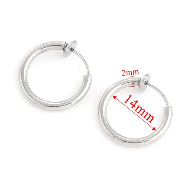 6pcs Stainless Steel Earring Hoop Women Earrings Korean Earrings Hoop Earring for Women Female Earring Wholesale