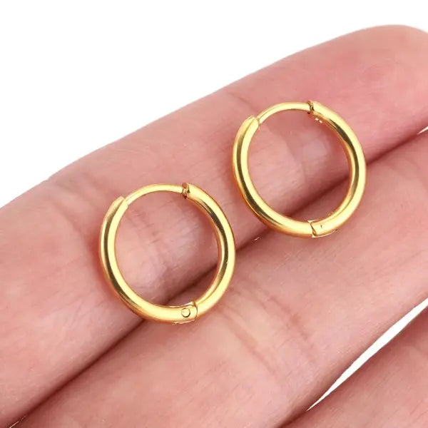 6pcs Stainless Steel Earring Hoop Women Earrings Korean Earrings Hoop Earring for Women Female Earring Wholesale
