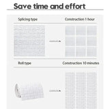 70cmx1/5/10m 3D Wallpaper Decoration Self-adhesive Antique Foam Brick Wallpaper Living Room Bedroom Waterproof 3d Wall