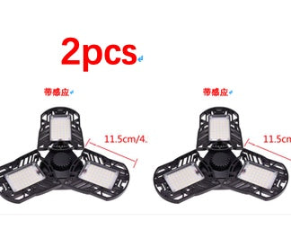 60W Deformable UFO LED High Bay White Light for Industrial Use - White 60W sensor 2pcs