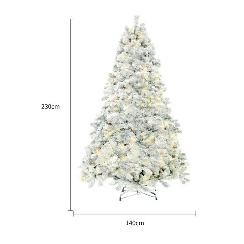 Discounted Artificial Snow Christmas Tree for PVC Decoration - JUZSSDS0952 white 230CM