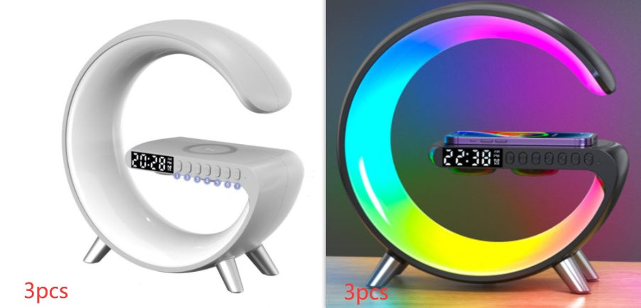 Multifunctional Wireless Charging Atmosphere Light and Bluetooth Speaker