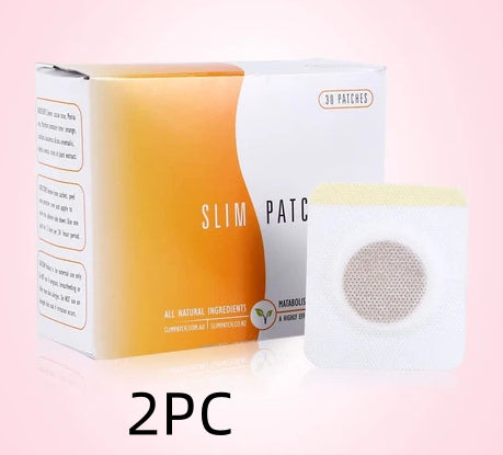 Navel Belly Button Patch Slimming Patch Abdomen Magnetic Detox Sticker - 30 Pcswith Box 2pcs