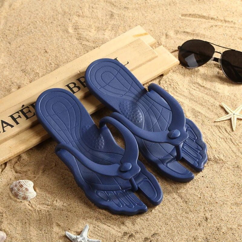 Portable Folding EVA Flip Flops for Travel and Beach