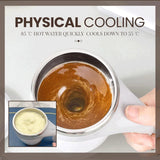 Portable Automatic Stirring Cup for Coffee and Tea