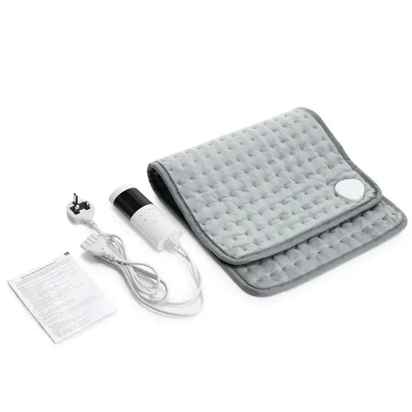 Electric Heating Pad 30×60cm – 9-Level 4-Mode Hot Blanket for Abdomen Shoulder Knee & Legs Washable Winter Warmer - UK