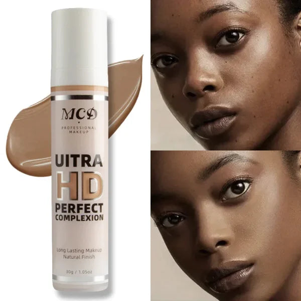 9 Shade Full Coverage Concealer – Liquid Foundation & Natural Matte Cushion Base Makeup - Himpall