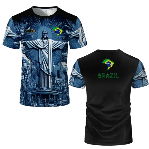 Men Summer 90 Minutes Series MM9 JUL Football Shirt Casual Wear - TTwd004636LJ / XXS