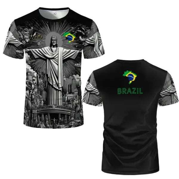 Men Summer 90 Minutes Series MM9 JUL Football Shirt Casual Wear - TTwd004633LJ / XXS