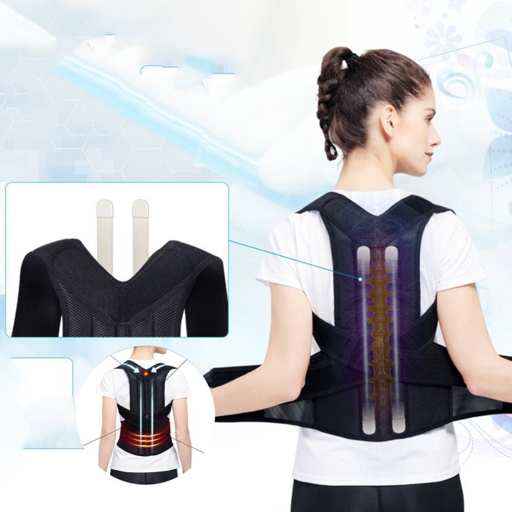 Posture Corrector with Cross Dual Gubernaculum Support - Hair Remover
