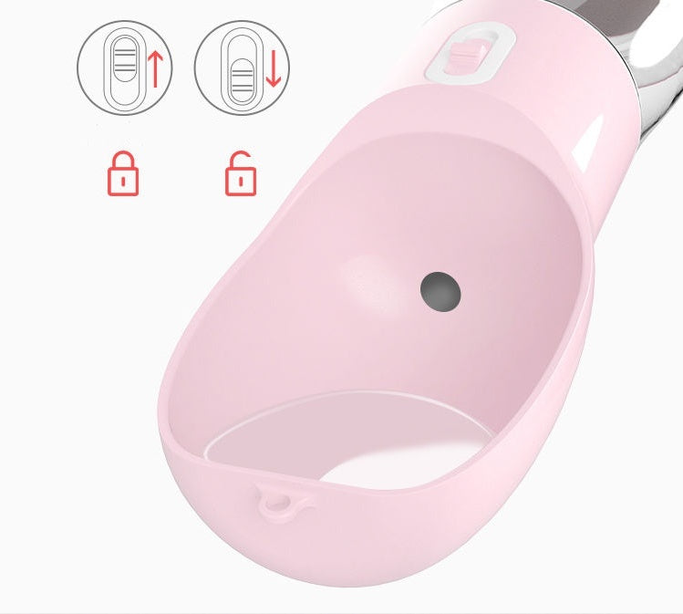 Portable Pet Food and Water Dispenser for Dogs and Cats