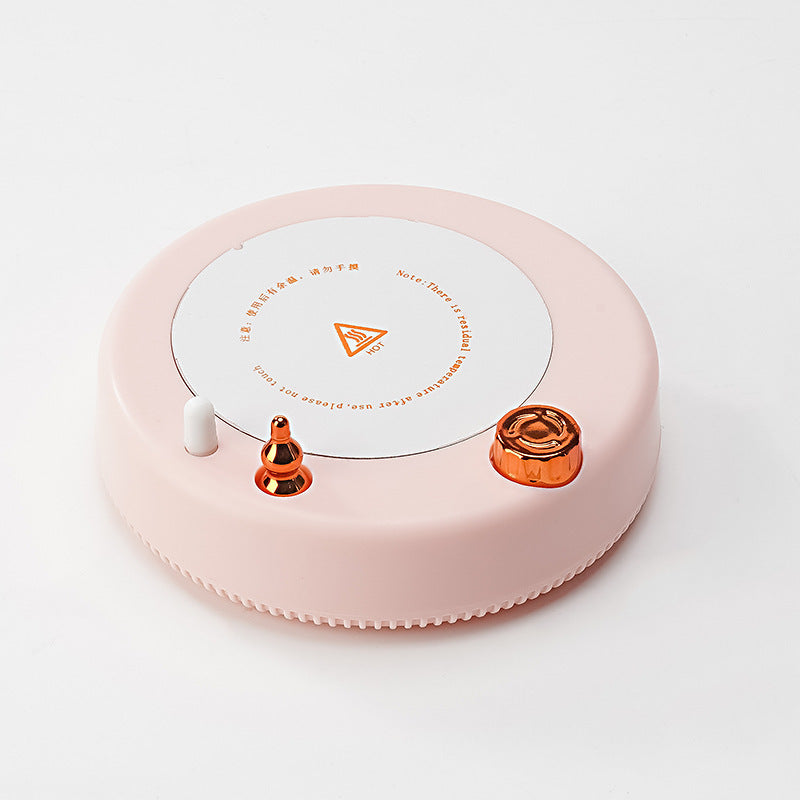 Stirring Constant Temperature Electric Beverage Warmer - Pink - stirring constant temperature