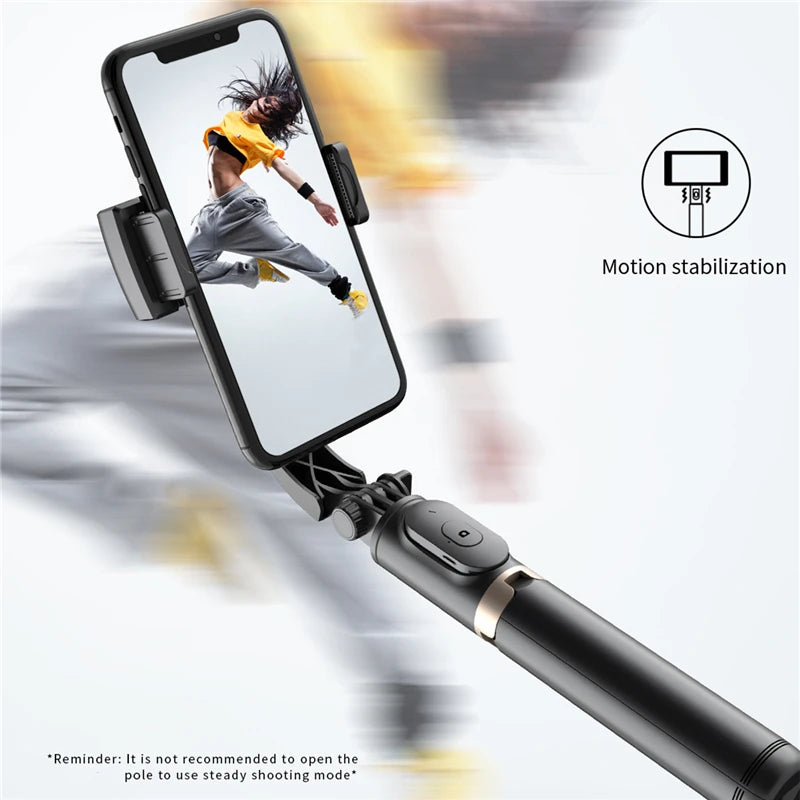 Roreta Selfie Stick for Shake-Free Videos and Seamless Selfies - Black