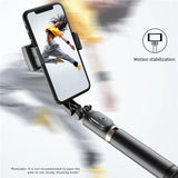 Roreta Selfie Stick for Shake-Free Videos and Seamless Selfies - Black