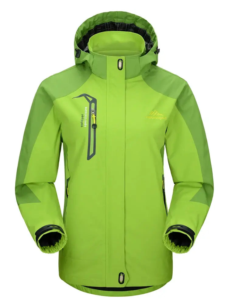 TRVLWEGO Women’s Waterproof Hiking Jacket for Autumn Trekking