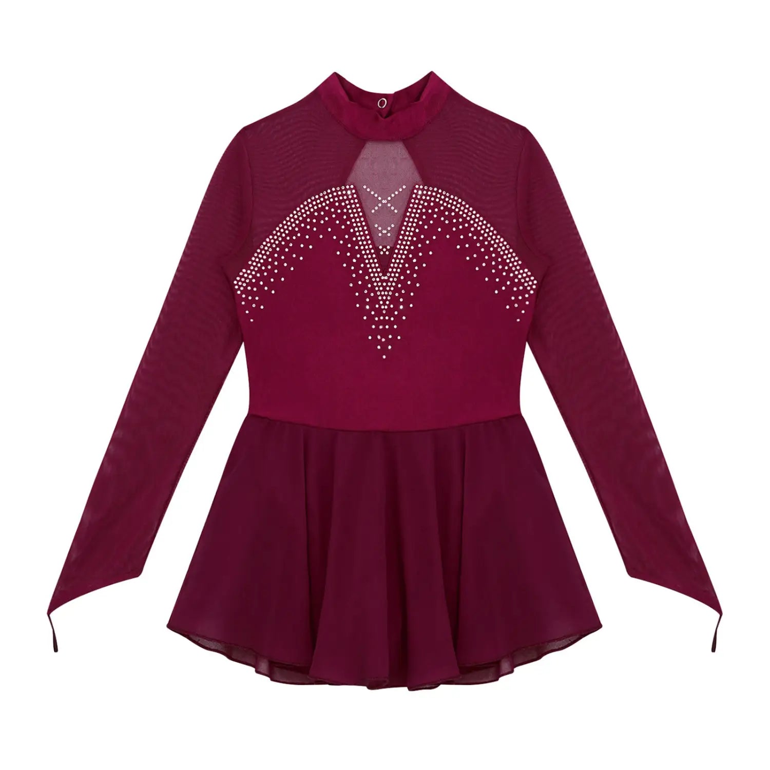 Sparkly Figure Skating Dress – Perfect for Girls’ Performances