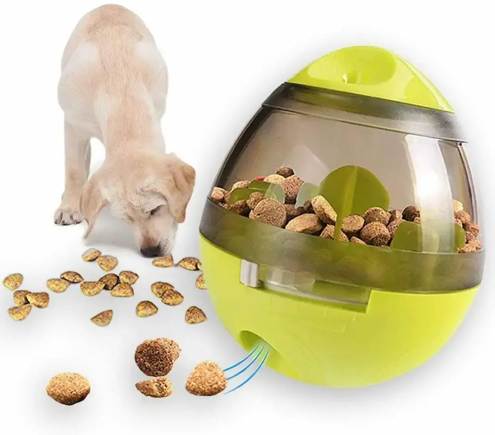 Interactive Dog Toy with Slow Food Dispenser IQ Treat Ball