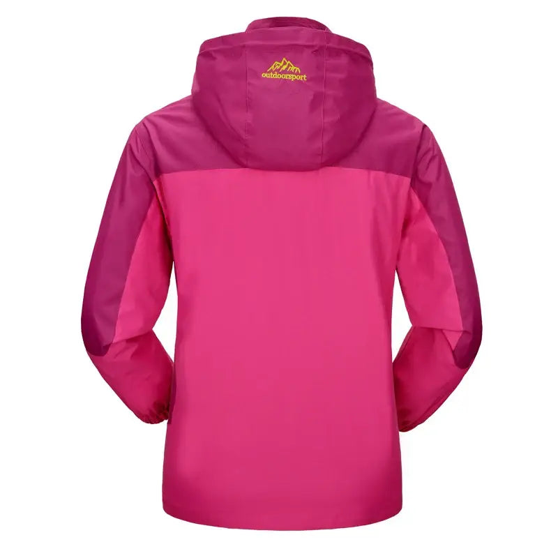 TRVLWEGO Women’s Waterproof Hiking Jacket for Autumn Trekking